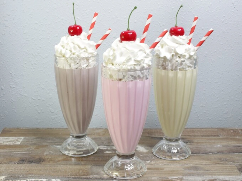 Peanut Butter and Jelly Milkshake